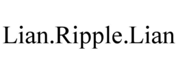 LIAN.RIPPLE.LIAN trademark
