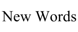 NEW WORDS trademark