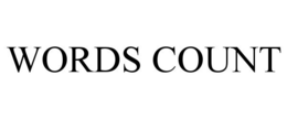 WORDS COUNT trademark
