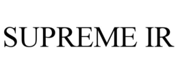 SUPREME IR trademark