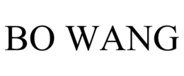 BO WANG trademark