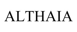 ALTHAIA trademark