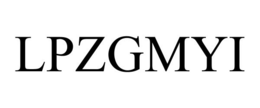 LPZGMYI trademark