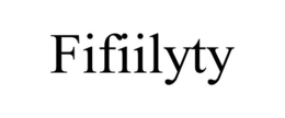 FIFIILYTY trademark