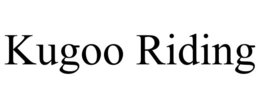 KUGOO RIDING trademark