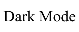 DARK MODE trademark