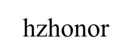 HZHONOR trademark