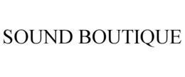 SOUND BOUTIQUE trademark