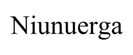 NIUNUERGA trademark