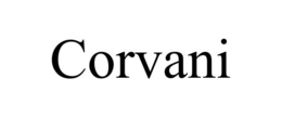 CORVANI trademark