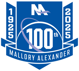 M 100TH MALLORY ALEXANDER 1925 2025 trademark
