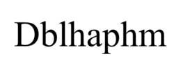 DBLHAPHM trademark