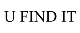 U FIND IT trademark