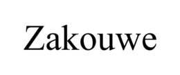 ZAKOUWE trademark