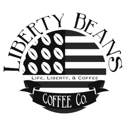 LIBERTY BEANS COFFEE CO. LIFE, LIBERTY, & COFFEE trademark