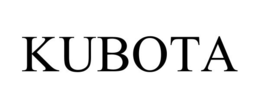 KUBOTA trademark