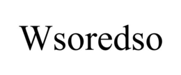 WSOREDSO trademark