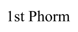 1ST PHORM trademark