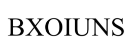 BXOIUNS trademark