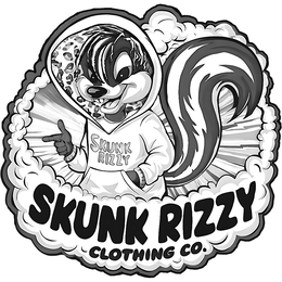 SKUNK RIZZY SKUNK RIZZY CLOTHING CO. trademark