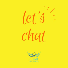 LET'S CHAT SOAR TOGETHER trademark