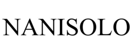 NANISOLO trademark
