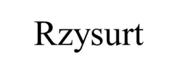 RZYSURT trademark