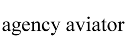 AGENCY AVIATOR trademark