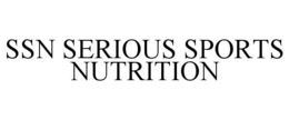 SSN SERIOUS SPORTS NUTRITION trademark