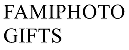 FAMIPHOTO GIFTS trademark