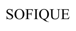 SOFIQUE trademark