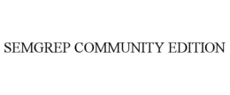 SEMGREP COMMUNITY EDITION trademark
