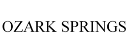 OZARK SPRINGS trademark