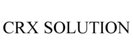 CRX SOLUTION trademark