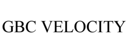 GBC VELOCITY trademark