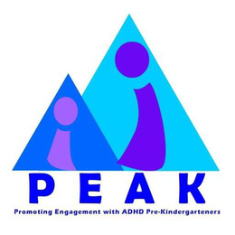 PEAK PROMOTING ENGAGEMENT WITH ADHD PRE-KINDERGARTENERS trademark