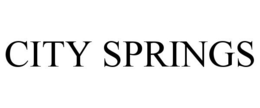 CITY SPRINGS trademark