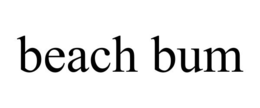 BEACH BUM trademark