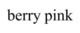 BERRY PINK trademark