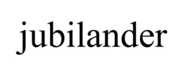 JUBILANDER trademark