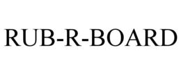 RUB-R-BOARD trademark