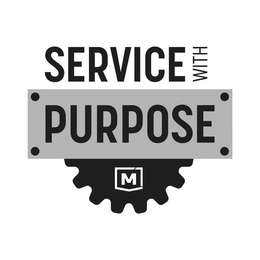 SERVICE WITH PURPOSE M trademark