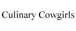 CULINARY COWGIRLS trademark