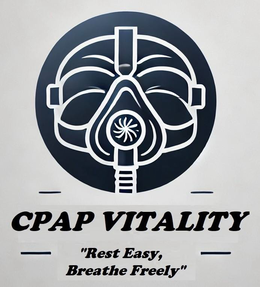 CPAP VITALITY "REST EASY, BREATHE FREELY" trademark
