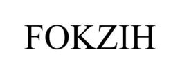 FOKZIH trademark