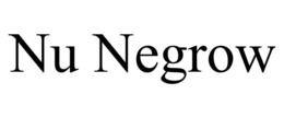 NU NEGROW trademark