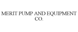MERIT PUMP AND EQUIPMENT CO. trademark