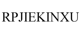 RPJIEKINXU trademark