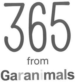 365 FROM GARANIMALS trademark