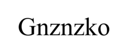 GNZNZKO trademark